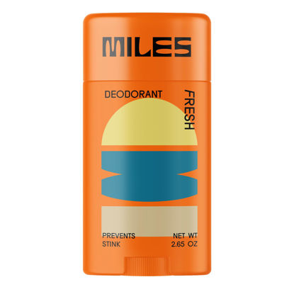 Picture of Miles Kids Deodorant for Boys and Girls - Aluminum Free Deodorant for Kids and Teens, Natural, Hypoallergenic, Made in USA - Fresh Scent, 1-Pack
