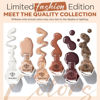 Picture of modelones Nail Polish 6 Colors Brown Nude Silver Glitter Nail Polish Set Skin Tone Spring Collection Quick Dry Mini Nail Polish Manicure DIY Nail Art Salon Home Gift For Women Girl