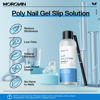 Picture of Morovan Nail Slip Solution - 2.5oz Anti-Stick Gel Liquid for Poly Gel Nails with Dual-Ended Brush - For Beginners