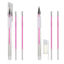 Picture of TEONEI Eyebrow microblading Marker Pen,Skin Marker Pen,Eyebrow Permanent Makeup Position Mapping Mark Tools (Pink)