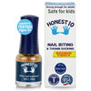Picture of Honest10 Nail Biting Prevention for Kids & Adults - Break The Habit - Safe Bitter Nail Polish Formula, Lab Tested & Pediatric MD Approved - Thumb Guard, Easy Application, Made in USA (0.25 oz)
