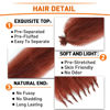 Picture of Springy Afro Twist Hair 20 Inch 3 Packs Pre Fluffed Marley Twist Braiding Hair for Black Women (20 inch, 350#)