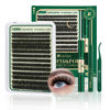 Picture of KEYYOU DIY Lash Extension Kit 280pcs Soft Lash Clusters 100D Curl Easy to Apply with Lash Bond and Seal Lash Applicator Lash Remover Eyelash Extension Kit at Home(RMkit-100D-D-10-18mix)