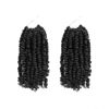 Picture of The BOHOBABE Pre-twisted Passion Twist Crochet Hair 10 Inch Short Pre-looped Crochet Passion Twist Braiding Hair 2 Packs (1#)