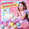 Picture of Valentines Day Gifts for Kids Girls:Unicorn Bath Bombs for Kids with Bracelet Inside, Bubble Bath Toys for Girls Age 4-6, Birthday Classroom Exchange Gifts for 3/4/5/6/7/8 Year Old Girl Toys