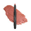 Picture of Color Mirror Cream Waterproof Hypoallergenic Eyeshadow Stick, long wear Metallic Glitter Matte Eye Shadow Pencil With Makeup Brush, Eye Brightener, 46 Ruby Metallic