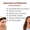 Picture of Atimiaza 2 Pcs Elastic Bands for Wig, Lace Melting Bow Tie Band, Edge Wrap to Lay Edges (Pack of 2)
