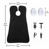 Picture of Beard Bib Apron for Men, Valentine's Day Gift Beard Trimming Catcher Bib for Shaving & Hair Clippings, Waterproof Non-Stick Hair Catcher Grooming Cloth with 2 Suction Cups