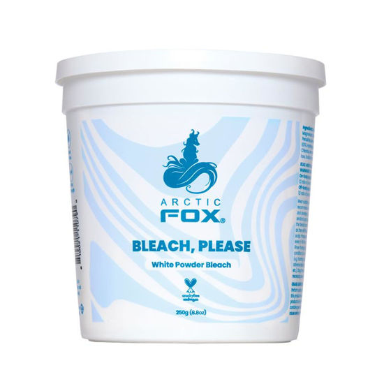 Picture of ARCTIC FOX Bleach Please, White Powder Bleach 8.8 oz Tub (0.5 lb) Perfect for bleach bosses with big hair goals.