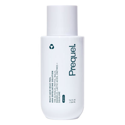 Picture of Prequel Skin - Multi-Acid Milk Peel - AHA Exfoliating Solution - 15% Glycolic Acid Serum for Face - 7.6 Fl Oz