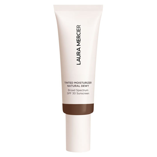 Picture of Laura Mercier Tinted Moisturizer Natural Dewy with SPF 30: 24HR+ Hydration, Long Lasting, Sheer to Light, Buildable Coverage, Dewy Finish, Improve Skin Tone and Texture, Skin Tint, Sable