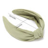 Picture of Etercycle Headband for Women, Knotted Wide Headband, Yoga Hair Band Fashion Elastic Hair Accessories for Women (Green)