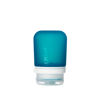 Picture of humangear GoToob+ (Small) | Refillable Silicone Travel Bottle | Locking Lid | Food-Safe Material | Teal, Small (1.7 fl.oz; 53ml)
