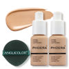 Picture of PHOERA Foundation Makeup, Flawless Soft Matte Oil Control Liquid Foundation, Full Coverage Mattle Oil-Control Concealer for Older Women, Great Choice For Gift (#104 Buff Beige(2pcs)）