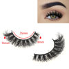Picture of FARRED Natural Lashes Short False Eyelashes Wispy Mink Eye Lash Fluffy Wispies Eyelash Natural Look 10 Pairs Fake Lashes Pack Volume Lash Strips Pestañas