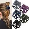 Picture of ATODEN Large Octopus Matte Jumbo Hair Clips for Thick Hair - 5 Pieces 3.15" Cute Giant Jaw Clips for Women
