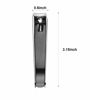 Picture of ICEYLI Large Nail Clippers Set,2 Pcs Premium Stainless Steel Fingernail & Toenail Clippers Curved Blade with Sharp and Sturdy Blade