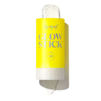Picture of Supergoop! Glow Stick, 0.7 oz - SPF 50 PA++++ Dry Oil Sunscreen Stick for Face & Body - Brightens & Hydrates for a Healthy Glow - Mess-Free, Travel-Friendly SPF