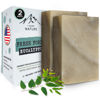 Picture of Fresh Forest Eucalyptus Soap Bar (2 Pack) with Spearmint for an Invigorating and Soothing Cleanse - Face & Body Wash Soap - Infused with Shea Butter for Rich Creamy Lather & Long-Lasting Freshness