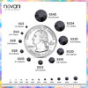 Picture of Novani Crystal Rhinestones, Flatback Loose Gemstones 288pcs Glass Rhinestones for Clothes Shoes Crafts Makeup Nail Art and DIY Decorations(SS34, Black)