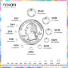 Picture of Novani Rhinestones 3000Pcs Flatback Crystal Round Loose Gemstones Glass Rhinestones for Crafts Makeup Nail Art Clothes Shoes DIY Decorations(SS6, 1.9-2.0mm,Crystal Clear)
