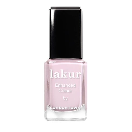 Picture of LONDONTOWN Lavender Pink Nail Polish, Jane Austen lakur, Vegan Chip-Resistant Long-Lasting Nail Lacquer, 40 fl oz