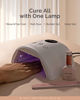 Picture of MelodySusie UV Nail Lamp, Plus30F UV Light for Gel Nails LED Nail Dryer with 3 Timer, Smart Sensor, LCD Display Fast Curing Gel Nail Polish Nail Art Tools Manicure Accessories-White