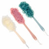 Picture of Arswin Back Scrubber for Shower,Loofah Long Handle Bath Body Brush,Soft Nylon Mesh Sponge for Shower,Loofah On a Stick for Men Women,Exfoliating Scrub Cleaning Luffa for Elderl(3Pack-Mix)