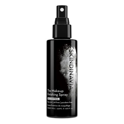 Picture of Skindinavia The Makeup Finishing Spray, Oil Control Setting Spray, For Oily Skin, Temperature-Control for All-Day Wear, Long-Lasting Up to 16+ Hours, Heat-Resistant & Waterproof, Fine Mist (8 Oz)
