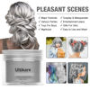 Picture of Ultikare Temporary Hair Color Wax, Grey, Natural Hair Wax Color Mud Cream for Dark Hair, Washable, Kids, Halloween, Cosplay, Party, Girls