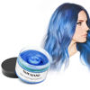 Picture of Instant Hair Dye Wax, SOVONCARE Blue Temporary Color Hair Wax Natural Hairstyle Cream Mud for Men & Women Christmas Cosplay Date 4.23 oz (Blue)