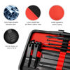 Picture of Manicure Set Professional Nail Clippers Kit Pedicure Care Tools- Stainless Steel Women Grooming Kit 18Pcs for Travel or Home (Red)