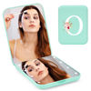 Picture of Personalized Valentine’s Gifts for Women, Mother’s Day Initial Compact Mirror with Light,Preppy Gifts LED Mirror,1X/3X Magnifying Travel Mirror, Mini Folding Makeup Pocket Mirror for Girls/ Mom/Mother