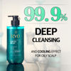 Picture of RYO Scalp Deep Cleansing Shampoo with Korean Ginseng & Caffeine - Cooling and Refreshing for Oily Hair, Hair Loss Care, Anti-Dandruff, Sebum Control, 16.2 Fl Oz.
