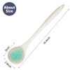 Picture of BEDELITE Back Bath Brush Long Handle for Shower - Soft Shower Brush for Men & Women,Back Brush Scrubber(16.4" Long), Skin Exfoliator for Bath Scrubber Body Brush(Ivory)