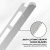 Picture of ZOMCHI Reusable Metal Dermaplane Tool Refills, Set of 10 Replacement Blades (Micro Distance), Dermaplaning Razor Refills, Plastic Free Eyebrow Razor Blades