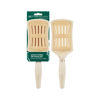 Picture of EcoTools Smoothing Detangler Hairbrush, Brush For Wet Or Dry Hair, Pain-Free Detangling, Style & Smooth Hair, Heat Resistant Brush, Renewable Bamboo & Flexible Bristles, Vegan & Cruelty-Free, 1 Count
