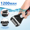 Picture of Electric Foot Callus Remover Kit, Elmchee Rechargeable Pedicure Tools Foot Care Feet File with 3 Roller Heads,2 Speed,Battery Display for Remove Cracked Heels Calluses and Dead Skin(Black)