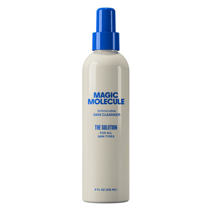 Picture of Magic Molecule Skin Cleanser for All Skin Types, Hypochlorous Acid Spray Helps Heal Acne Prone Skin, Eczema and Itchy Rashes and 50 Other Skin Ailments, Safe for Multiple Daily Uses, 8 oz Spray