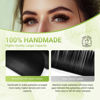 Picture of NAGARAKU Individual Eyelash Extensions, Luxury Collected Classic Single Lashes Upgraded 3rd Generation Soft Natural Beauty Salon Professional Lash Supplies 16 Rows Matte Black -0.05 D Curl 7-15mm Mix