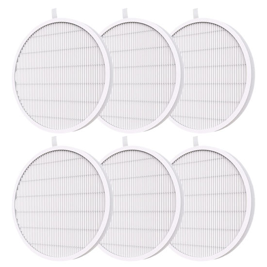 Picture of MelodySusie Nail Dust Collector Replacement Filter 6 Pack, Reusable Dust Filter for MelosySusie Nail Dust Collector Vacuum Fan Dust Collector Extractor Electric Dust Suction Machine