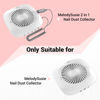 Picture of MelodySusie Nail Dust Collector Replacement Filter 6 Pack, Reusable Dust Filter for MelosySusie Nail Dust Collector Vacuum Fan Dust Collector Extractor Electric Dust Suction Machine
