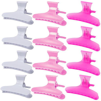 Picture of Ondder Hair Clips for Styling - Butterfly Clamps, Claw Clips, Pro Salon Hair Accessories for Women and Girls for Cutting, Coloring, and Hair Styling