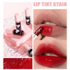Picture of 6 Colors Lip Tint Stain Set，Korean Lip Gloss Lip Tint Stain Plumping Mini Liquid Lipstick，Multi-use Lip and Cheek Tint，Long lasting Non-Stick Cup Waterproof，High Pigment, Vivid Color, Lip Color Makeup
