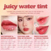 Picture of 6 Colors Lip Tint Stain Set，Korean Lip Gloss Lip Tint Stain Plumping Mini Liquid Lipstick，Multi-use Lip and Cheek Tint，Long lasting Non-Stick Cup Waterproof，High Pigment, Vivid Color, Lip Color Makeup