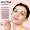 Picture of Facial Hair Removal for Women: Electric Hair Removal Device - Rechargeable Painless Face Razor for Chin Upper Lip Peach Fuzz with Light (Rose Gold)