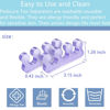 Picture of ZaxSota Toe Separator for Pedicure,Toes Spacer,Toe Separators use for Separation of toenails, Repeatable Washable Toe Separators 2 Pairs
