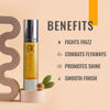Picture of GK HAIR Global Keratin 100% Organic Argan Oil Anti Frizz Hair Serum Pack of 2 (3.4 Fl Oz/100ml) Styling Smoothing Strengthening Hydrating & Nourishing Heat Protection Shine For Frizzy Dry Damaged Hair