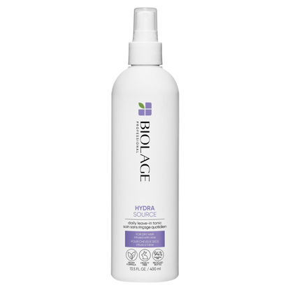 Picture of BIOLAGE Hydrasource Daily Leave-In Tonic For Dry Hair- Moisturizes, Renews Shine & Protects Hair From Environmental Damage, 13.5 Fl Oz