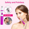 Picture of AREYZIN Nose Trimmer for Women Ladies Painless Ear and Nose Hair Trimmer for Men Eyebrow Facial Ear Hair Trimmer Nose Hair Clippers Professional, Waterproof, Dual-Edge Blade, Purple